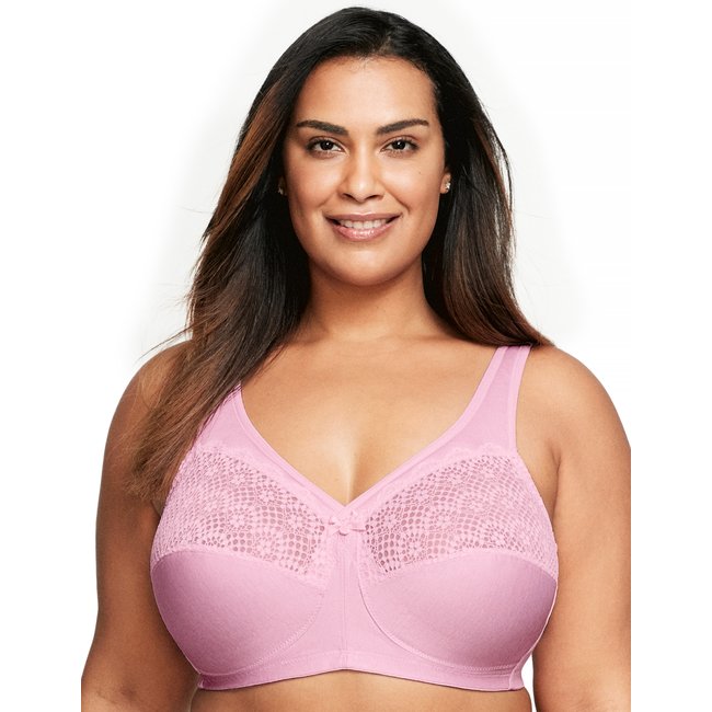 Soutien-gorge Glamorise MagicLift Anti-Humidit rose chin <span itemprop=
