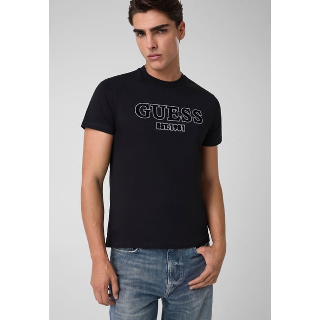 T-Shirt Avec Logo Imprimé - GUESS