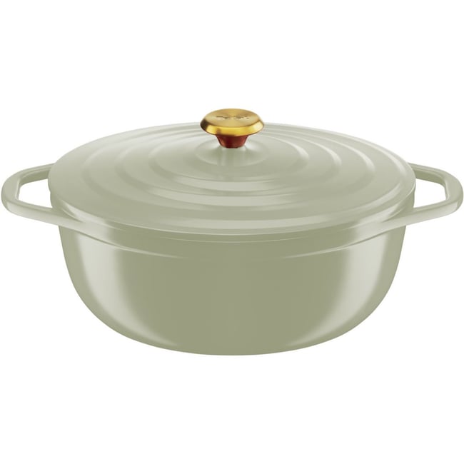 Cocotte AIR SOFT LIGHT 30X23cm Vert Lichen - TEFAL