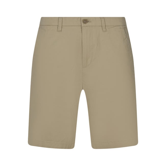 Short chino en coton marine uni avec une coupe droite et de multiples poches - TIMBERLAND