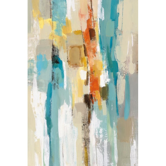 Tableau abstrait structure liquide - HEXOA