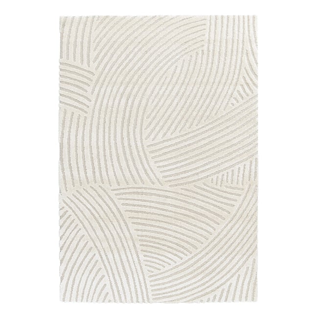 Tapis doux à motifs en relief SILLAGE - AFK LIVING