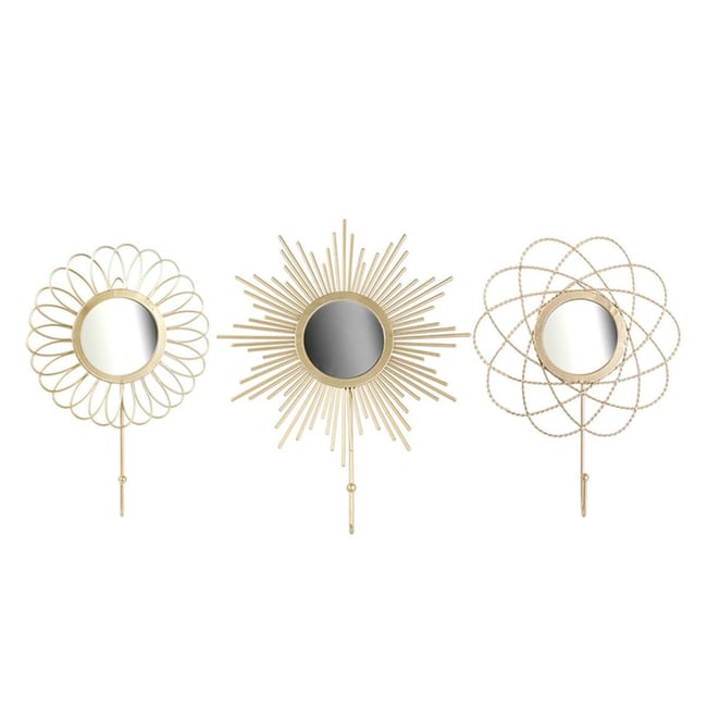 Lot De 3 Patères Filaires Décoratives Couleur v019843 <span itemprop=