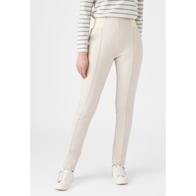 Pantalon maille milano uni ou carreaux - DAMART