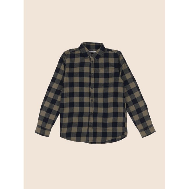 Chemise - Très bon état vert <span itemprop=