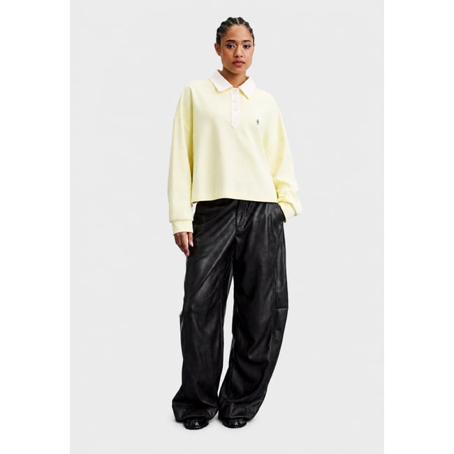 Polo Fukuoka en coton FUKUOKA beurre <span itemprop=