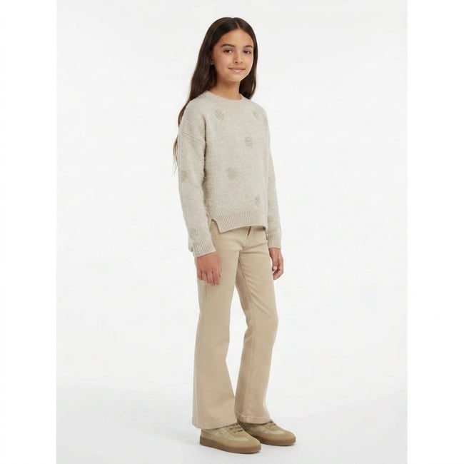 Pull  - Très bon état beige <span itemprop=