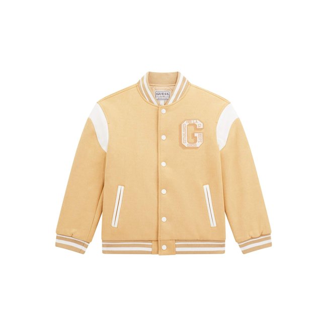 Blouson Bomber En Daim Synthétique - GUESS KIDS