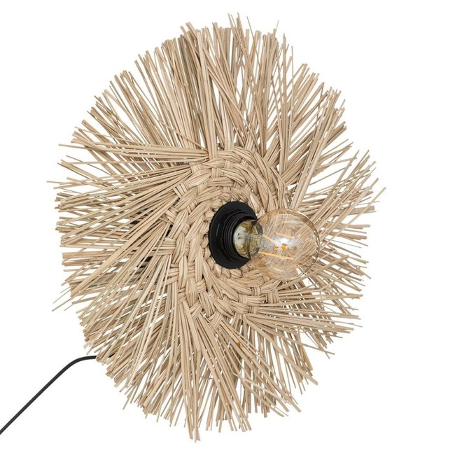 Applique paille Tea naturel D34 Couleur beige <span itemprop=