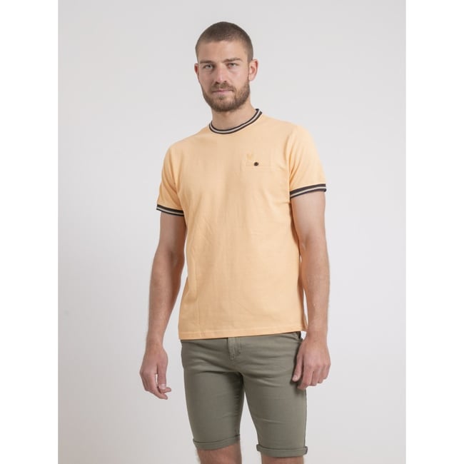T-shirt Col Rond Pur Coton Necamix - RITCHIE