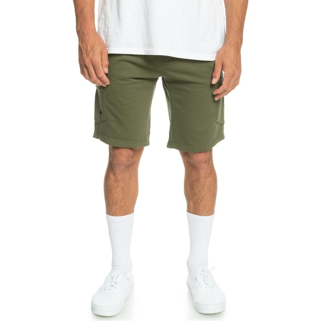 Short cargo en molleton JOGGER bleu navy blazer <span itemprop=