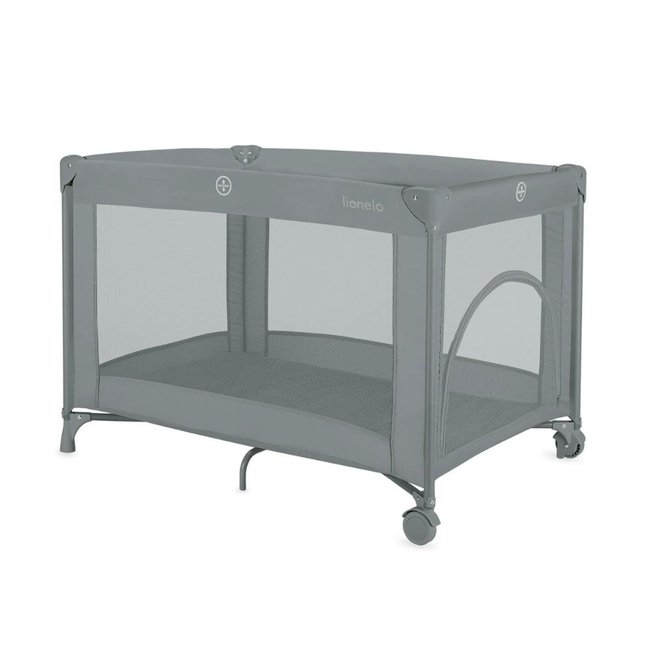 Lit parapluie bébé Amelie compact avec matelas Grey Concrete gris grey concrete <span itemprop=
