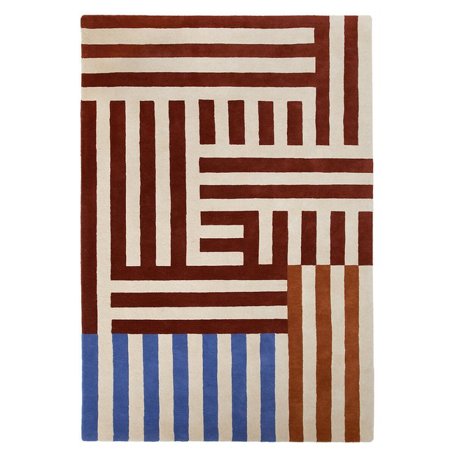 Tapete em lã, Elsie multicolor <span itemprop=