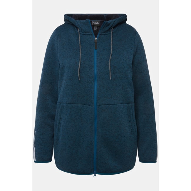 Veste En Maille Polaire Doublure En Polaire P trol Ulla Popken La Veste En Maille Polaire Doublure En Polaire P trol Ulla Popken La