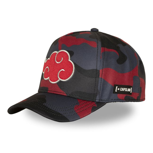 Casquette baseball Naruto Shippuden noir/bleu/rouge/blanc <span itemprop=