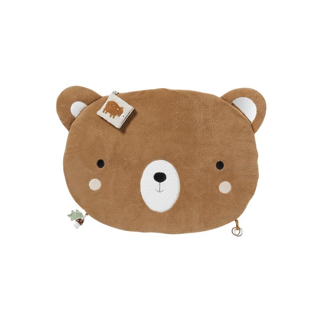 Tapis d'éveil Ours sans arches marron <span itemprop=