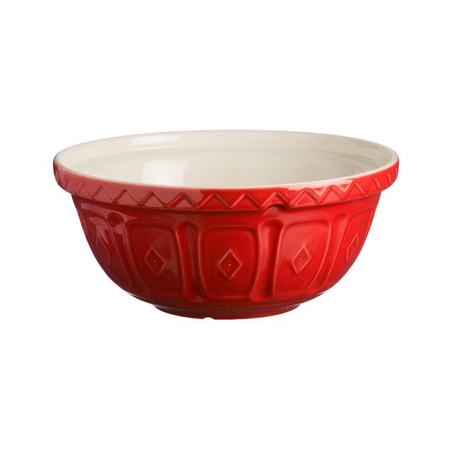 29cm Colourmix Mixing Bowl in Red, red, MASON CASH