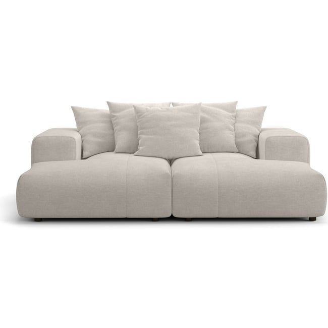 Canapé 3 places en tissu chenille - BELVIA - HOMIFAB