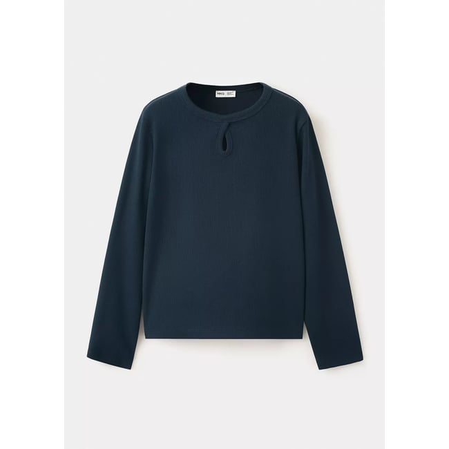 T-shirt manches longues ouverture - MANGO KIDS