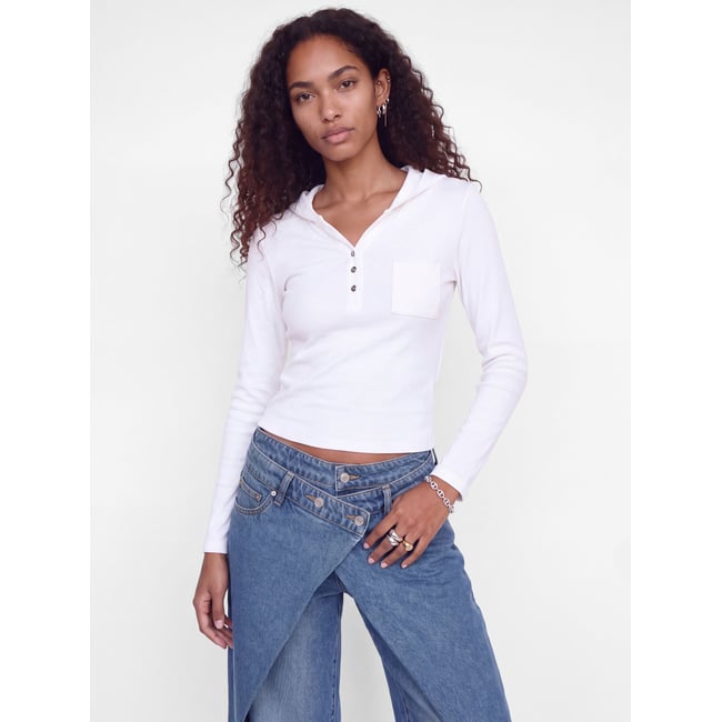 T-Shirt À Manches Longues cloud dancer 1 <span itemprop=