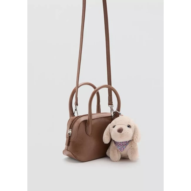 Petit sac chien marron <span itemprop=