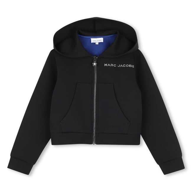 Cardigan à capuche black <span itemprop=