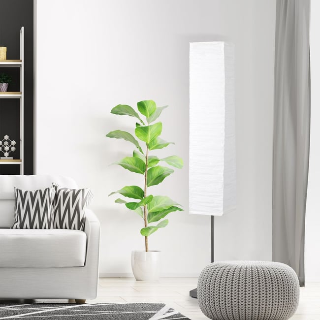 Lampadaire    NERVA Couleur blanc <span itemprop=