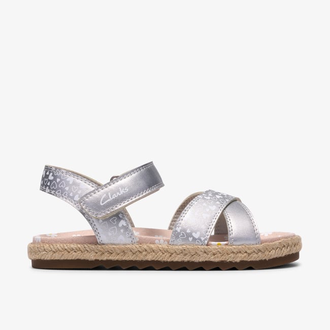 Sandales Synthétique BROOKE SUN K blanc <span itemprop=