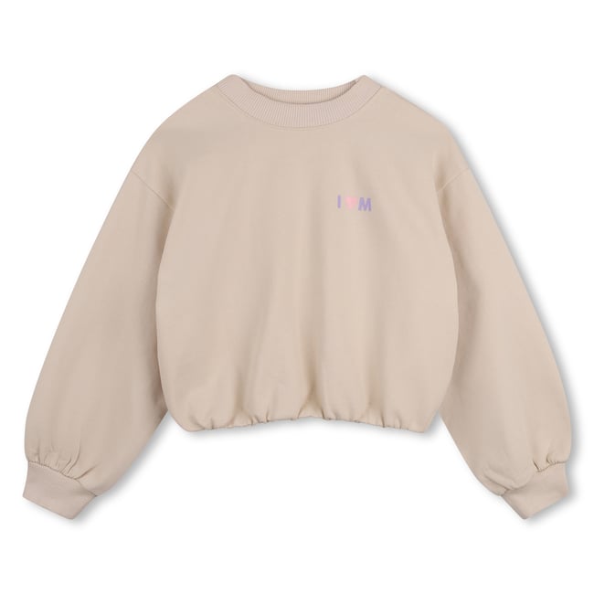 Sweat col rond biche <span itemprop=