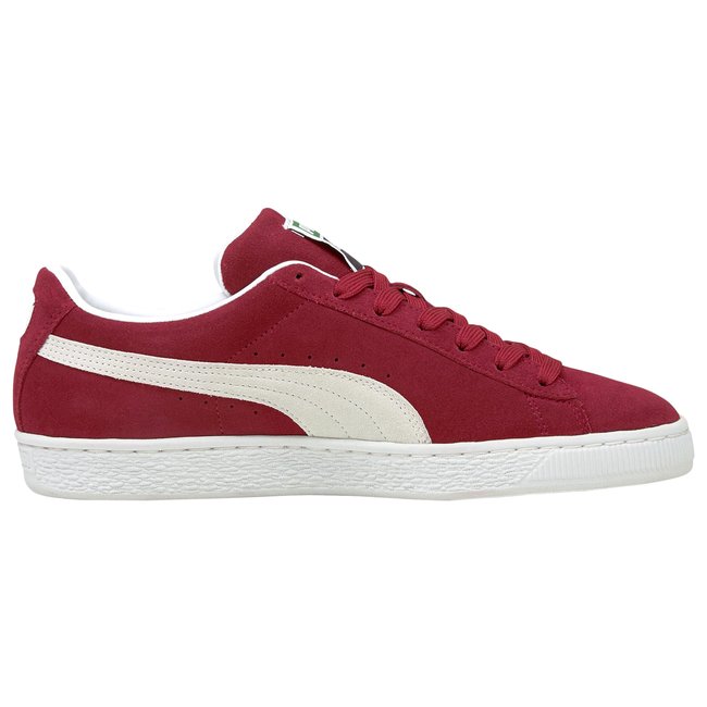 Baskets cuir Suede Classic XXL rouge bordeaux <span itemprop=