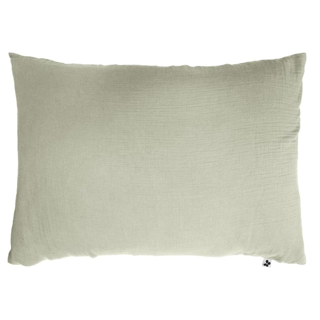Taie d'oreiller en flanelle de coton unie, OZEN - C DESIGN HOME TEXTILE
