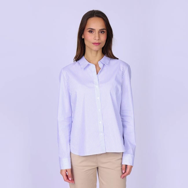 Chemise Gaston bleu ciel <span itemprop=