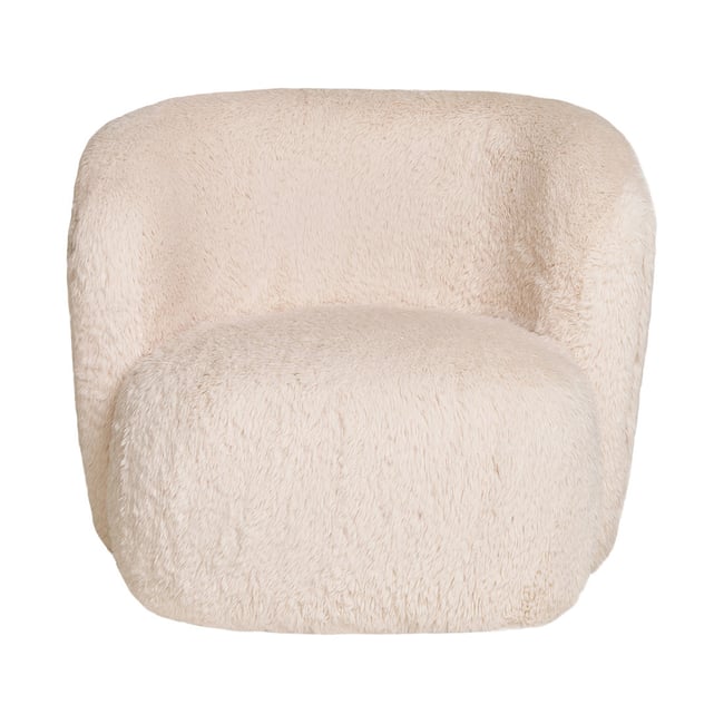Fauteuil - MAETO Couleur ecru <span itemprop=