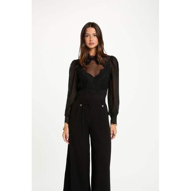 Body en dentelle noir <span itemprop=