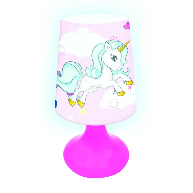 Mini lampe de chevet veilleuse sans fil Licorne - LEXIBOOK