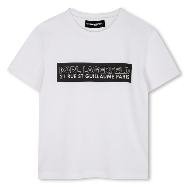 T-shirts à manches courtes blanc <span itemprop=