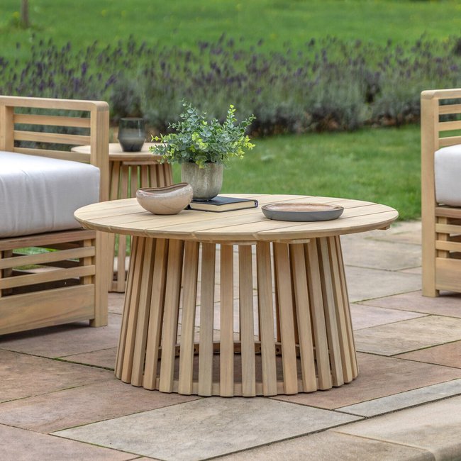 Rennie Coffee Table, light wood, SO'HOME