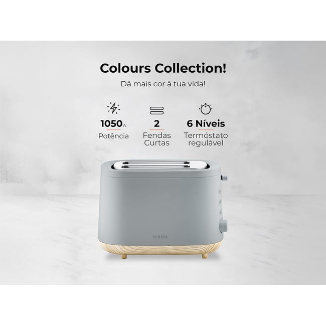 Torradeira 1050W, FLAMA - FLAMA