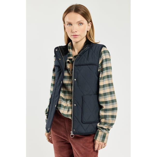 Veste sans manche BRAMHILL navy <span itemprop=
