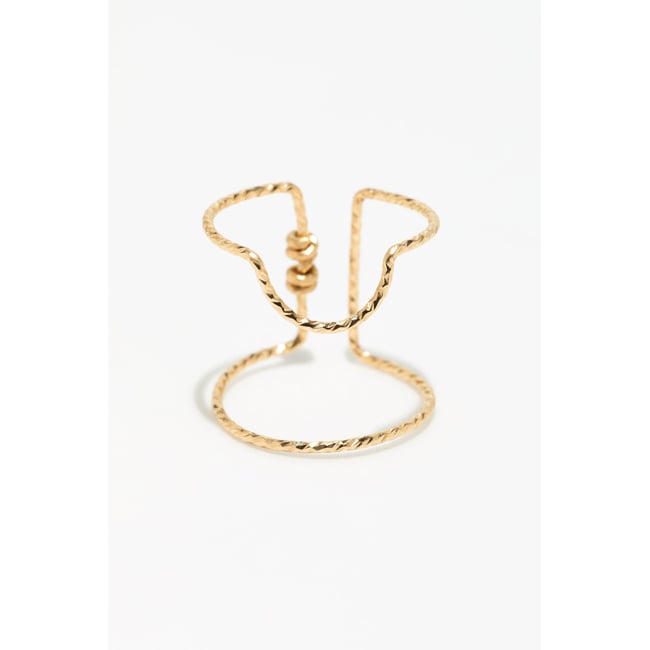 Bague d'ongle Éclat or <span itemprop=