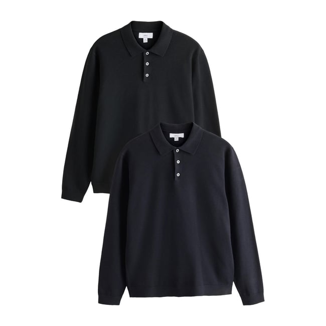 Polo en maille essential, lot de 2 - NEXT