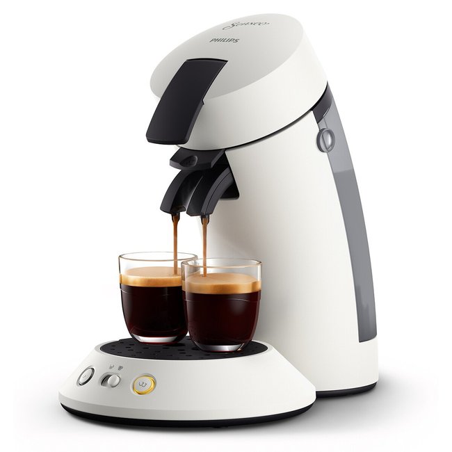 Cafetière À Dosette Senséo Original Plus Csa210/11 blanc <span itemprop=