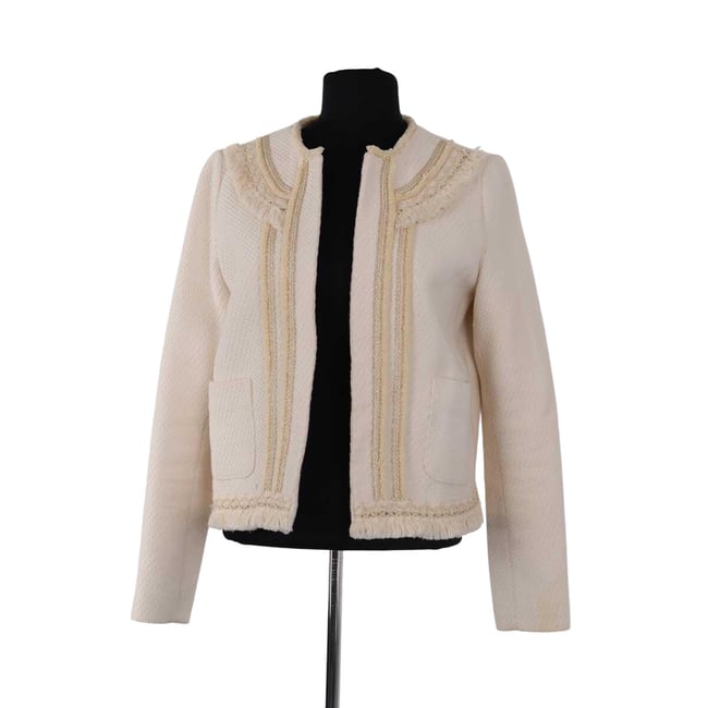 Veste - Très Bon État ecru <span itemprop=