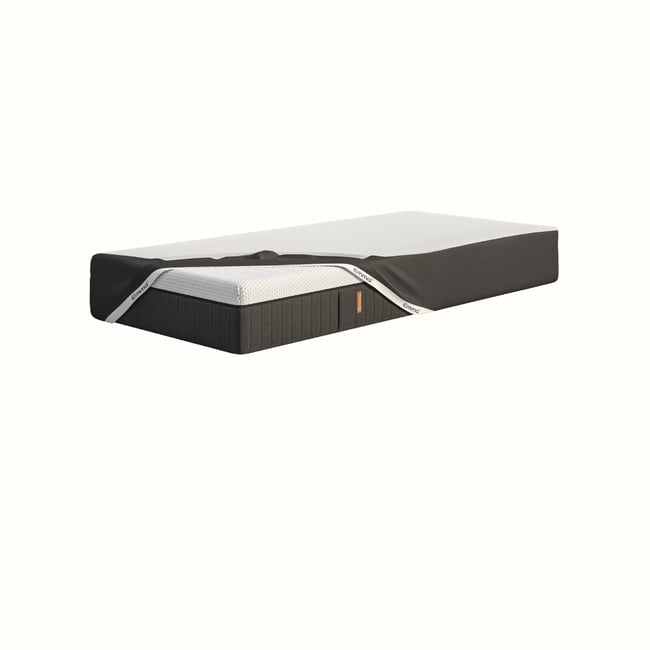 Pack Matelas Original + Protège-Matelas Couleur blanc/gris <span itemprop=