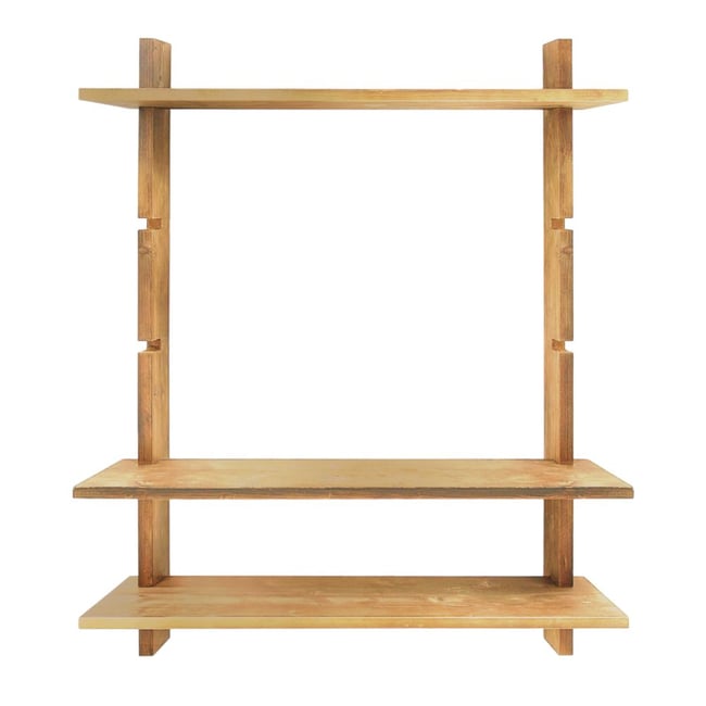 Étagère modulaire individuelle marron clair - ALOMA - HANNUN