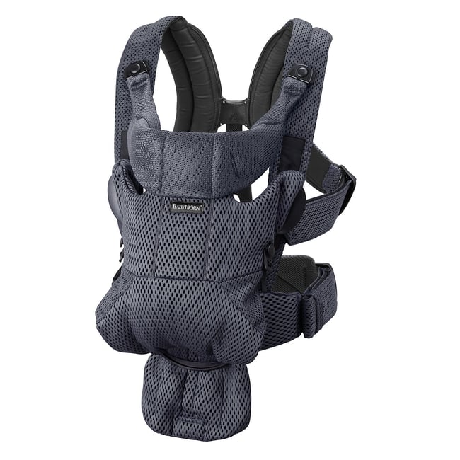 Porte bébé move mesh 3D anthracite <span itemprop=