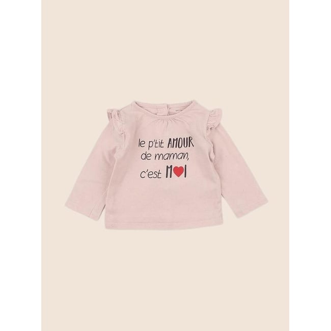 Tee-shirt - Très bon état rose <span itemprop=