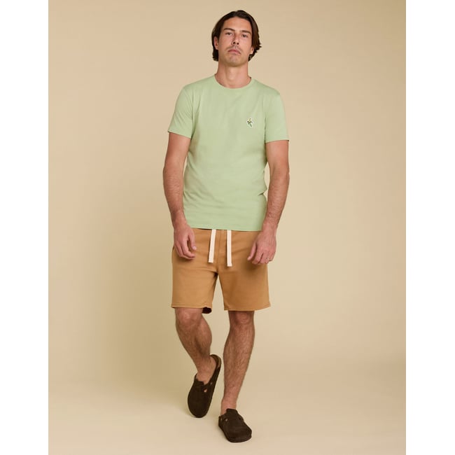 SHORT LOOSE APRICOT marron <span itemprop=