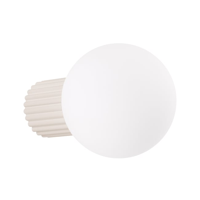 Applique Aluminium Beige G9 1 Halo Couleur beige <span itemprop=