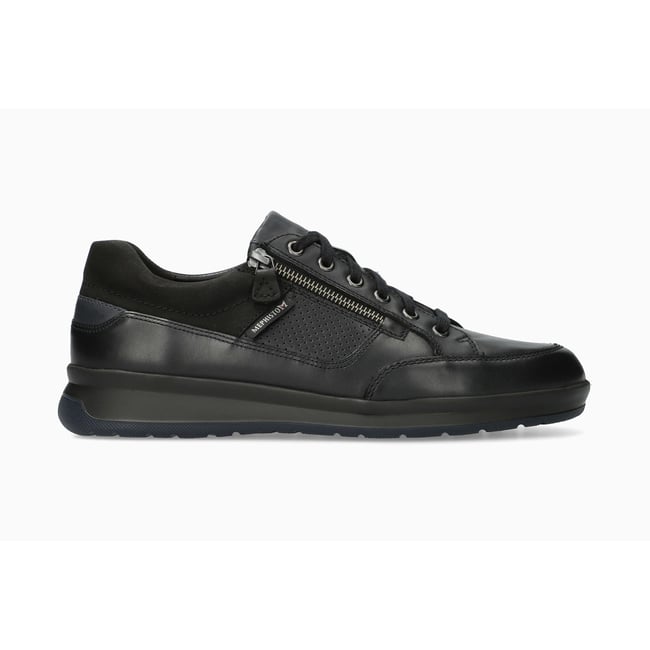 Baskets en cuir LUCCA noir 5150 <span itemprop=